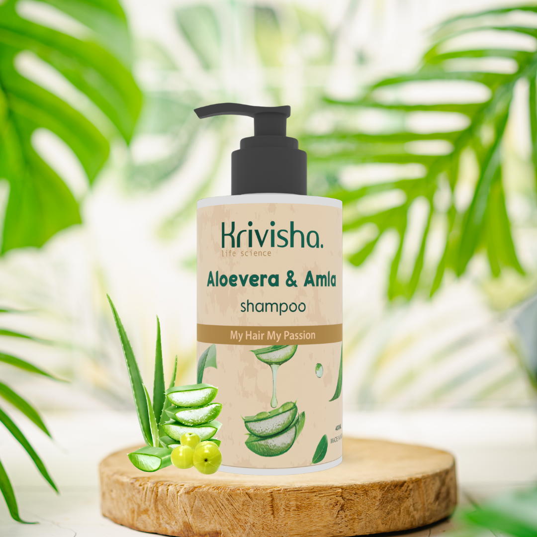 Aloevera Herbal Cleanser Shampoo With  Aloevera &Glycerine ,Polyquaternium -7 For Pure & Healthy Hair Care