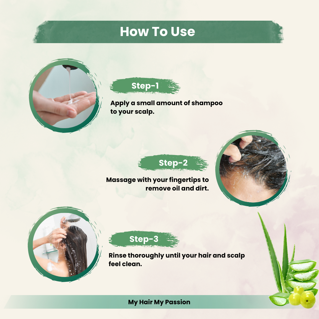 Aloevera Herbal Cleanser Shampoo With  Aloevera &Glycerine ,Polyquaternium -7 For Pure & Healthy Hair Care