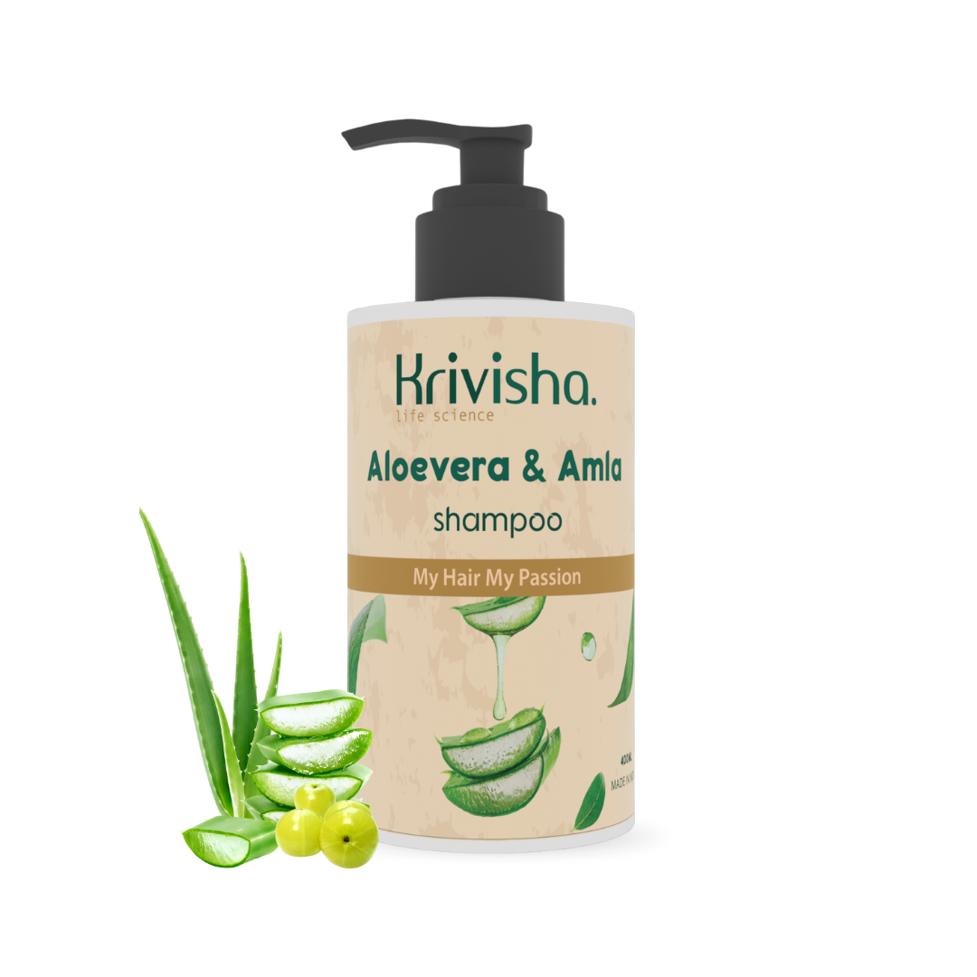 Aloevera Herbal Cleanser Shampoo With  Aloevera &Glycerine ,Polyquaternium -7 For Pure & Healthy Hair Care