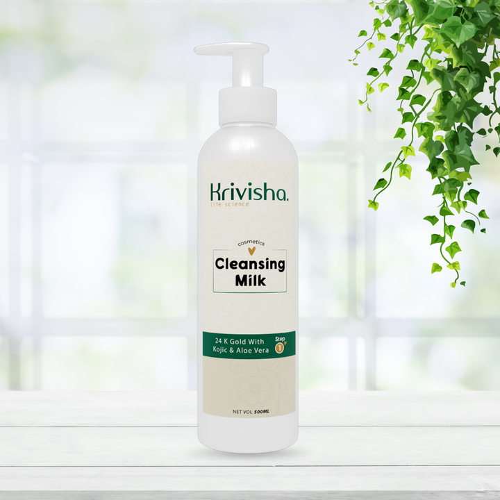Cleansing Milk For Face With Kojic & Aloevera For Gental Cleansing