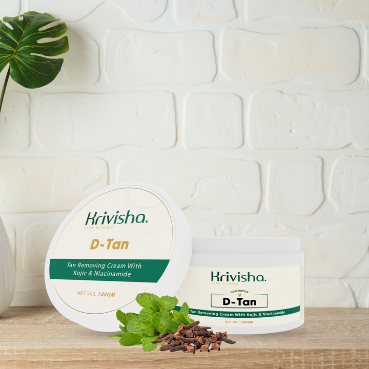 D-Tan Skin Tightening With Clove Oil & Pipermint Oil For Reduces Pigmentation