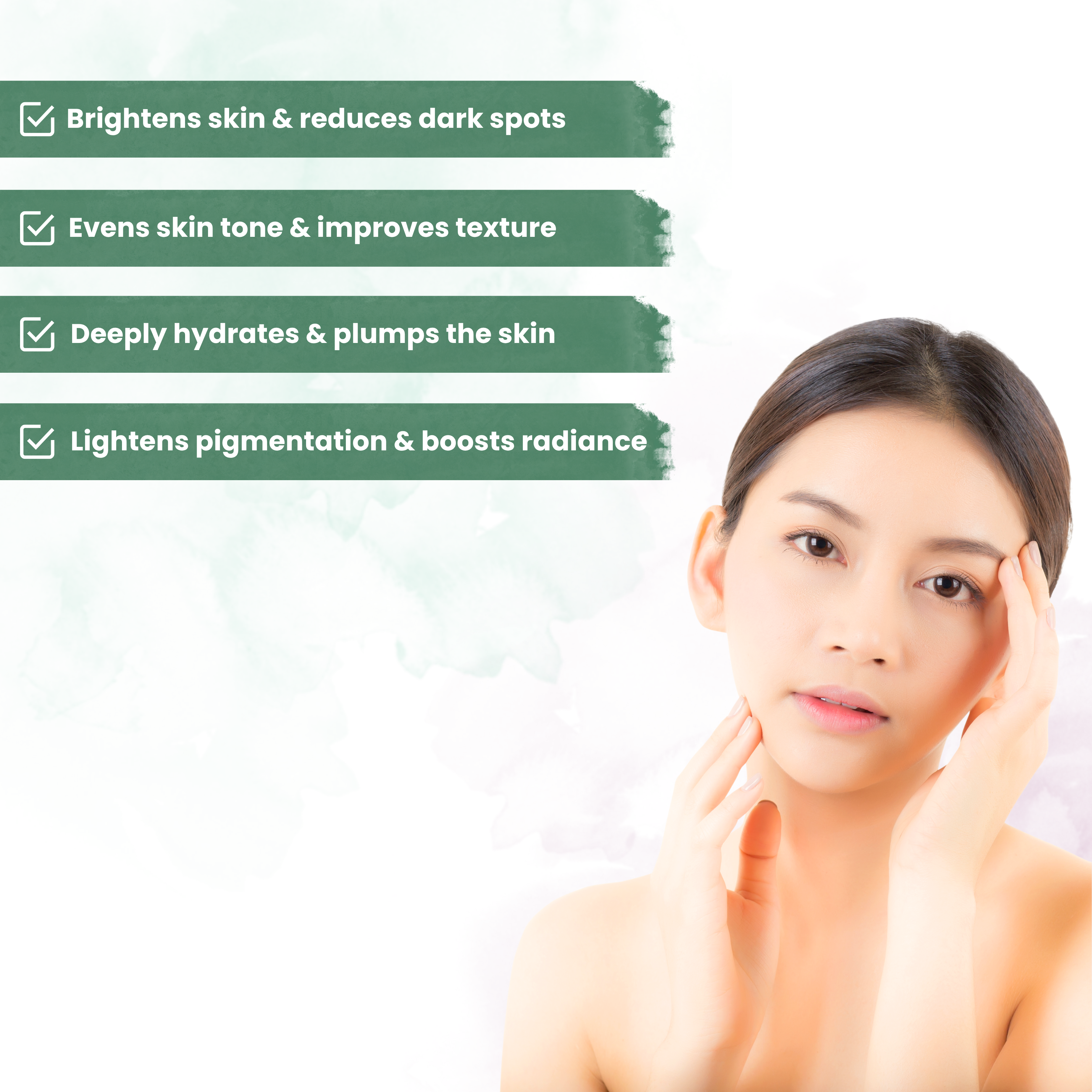 Day Cream With Hyluronic Acid Gluthathion, Allenton &Niacinamide  For Plumps Out Fine Lines Wrinkles /  Make Skinrediats