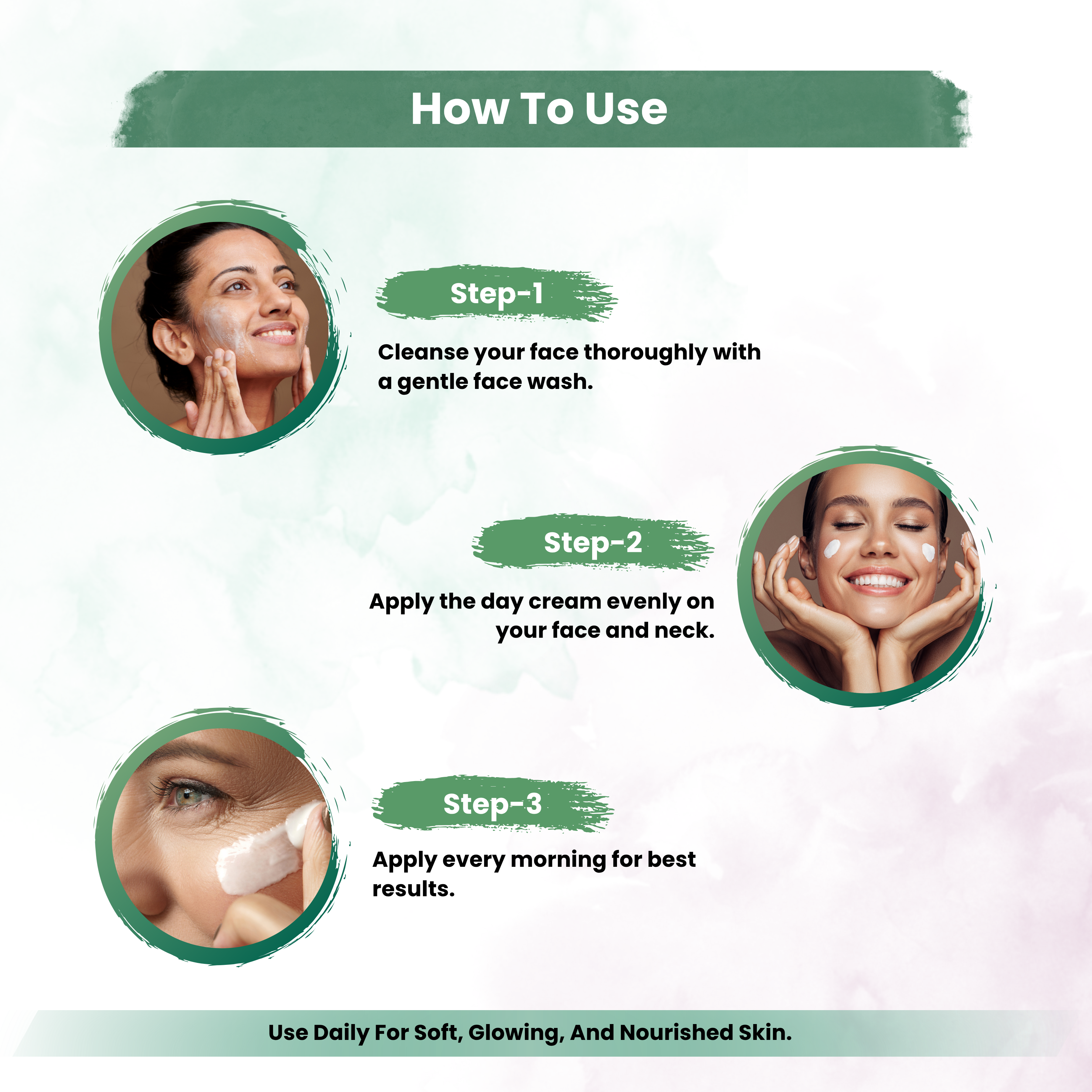 Day Cream With Hyluronic Acid Gluthathion, Allenton &Niacinamide  For Plumps Out Fine Lines Wrinkles /  Make Skinrediats