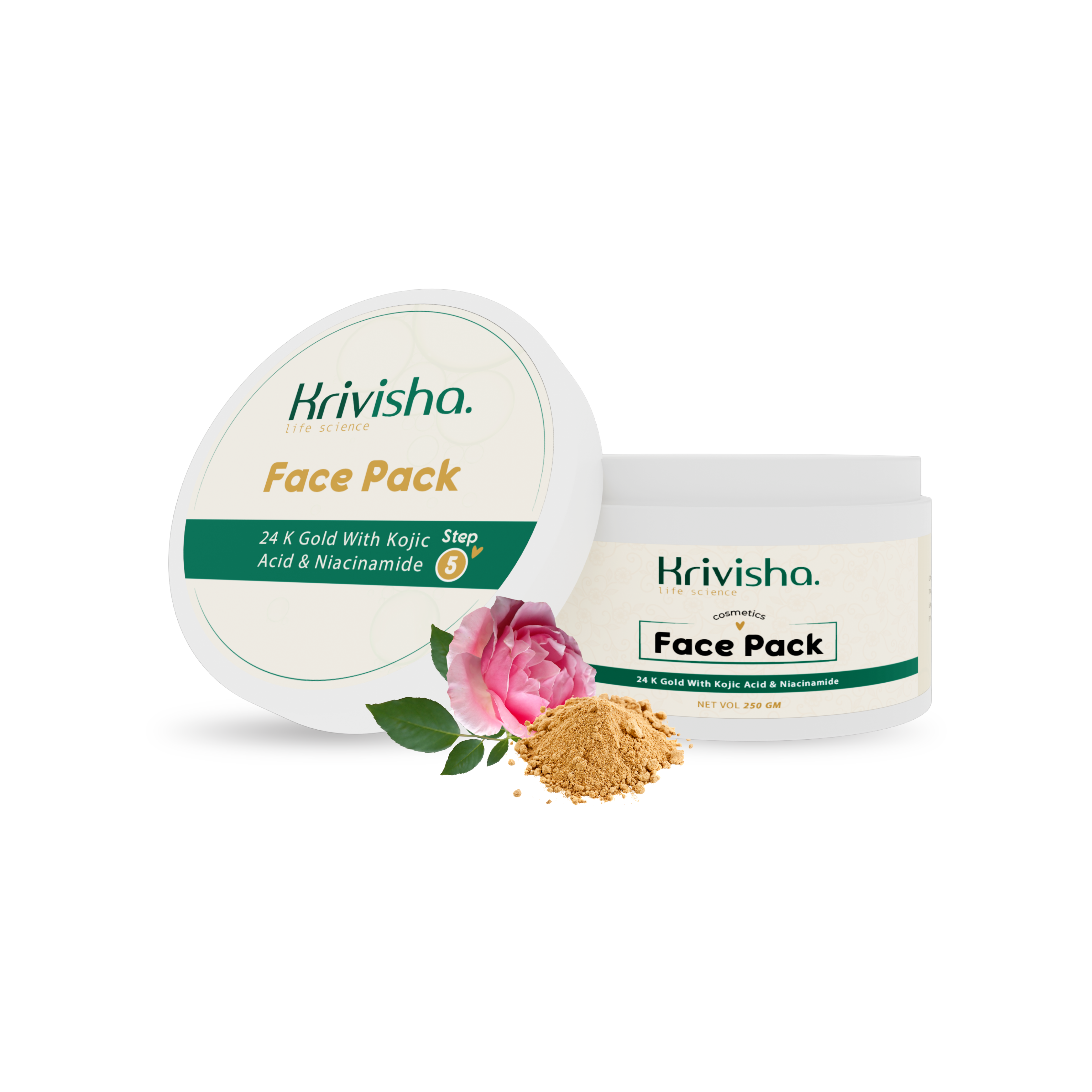 Face Pack  Purifying  With Rose , Niacinamide ,Multani Mitti For Normal To Oily Skin