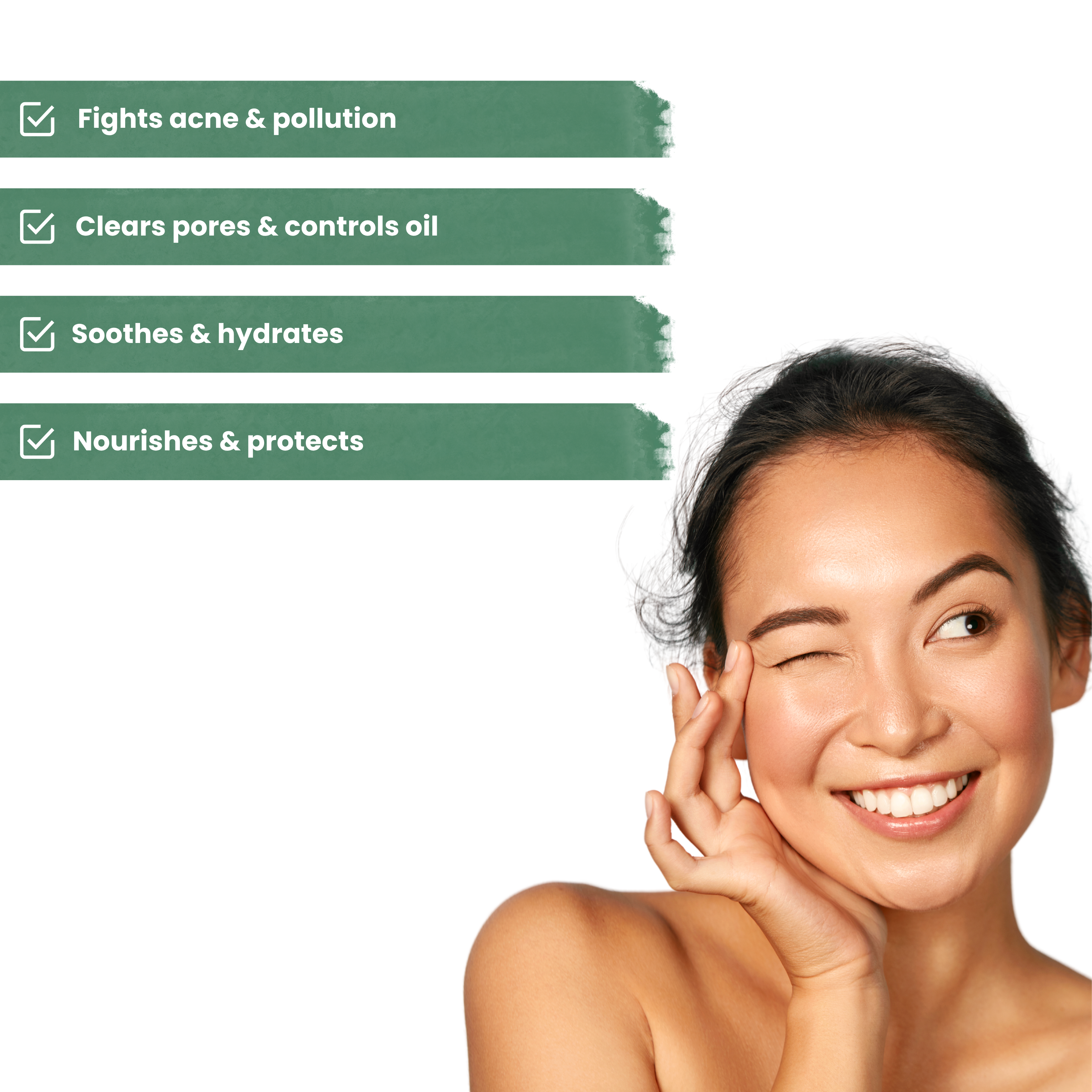 Green Tea Facewash With Green Tea & Tea Tree For Anti Acne & Controls Excess Oil