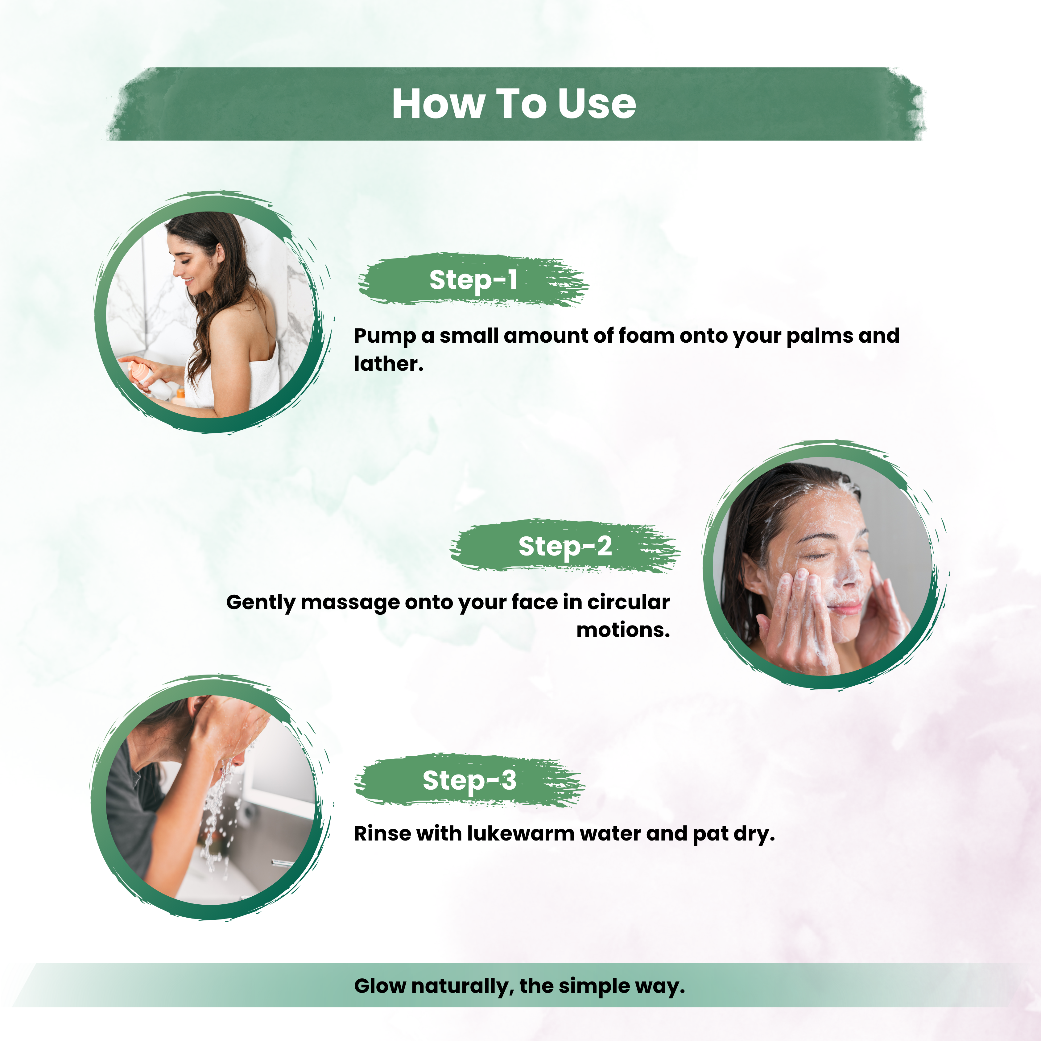 Green Tea Facewash With Green Tea & Tea Tree For Anti Acne & Controls Excess Oil