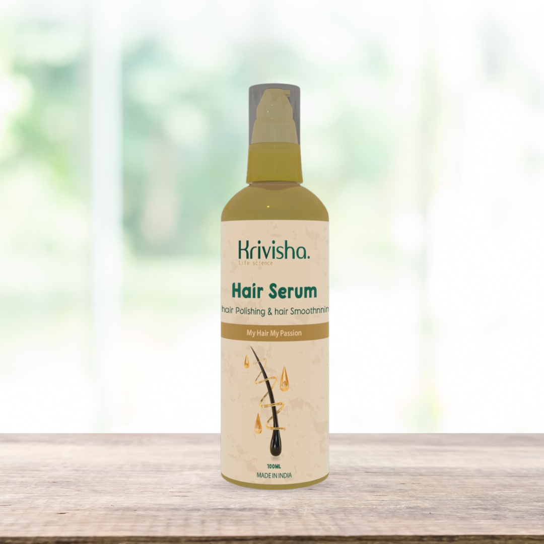 Hair Serum With Cyclopentaciloxene, Nish -1004 For Dry &Frizzy Hair/Hair  Polishing Shine