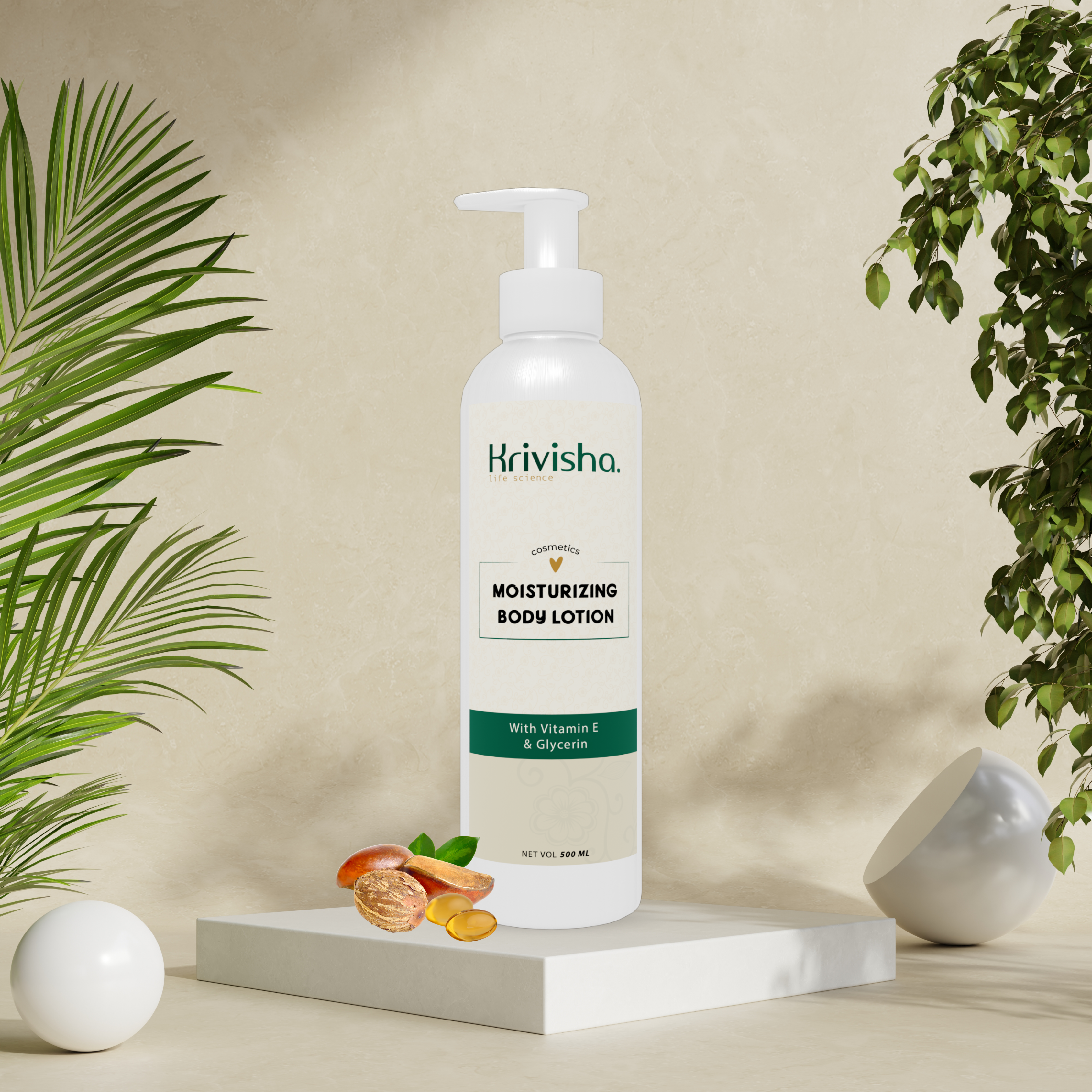 Moisturizer Body Lotion With Vitamin -E &Glycerine For Nourish Dry Skin & Hydrate Very Dry Skin