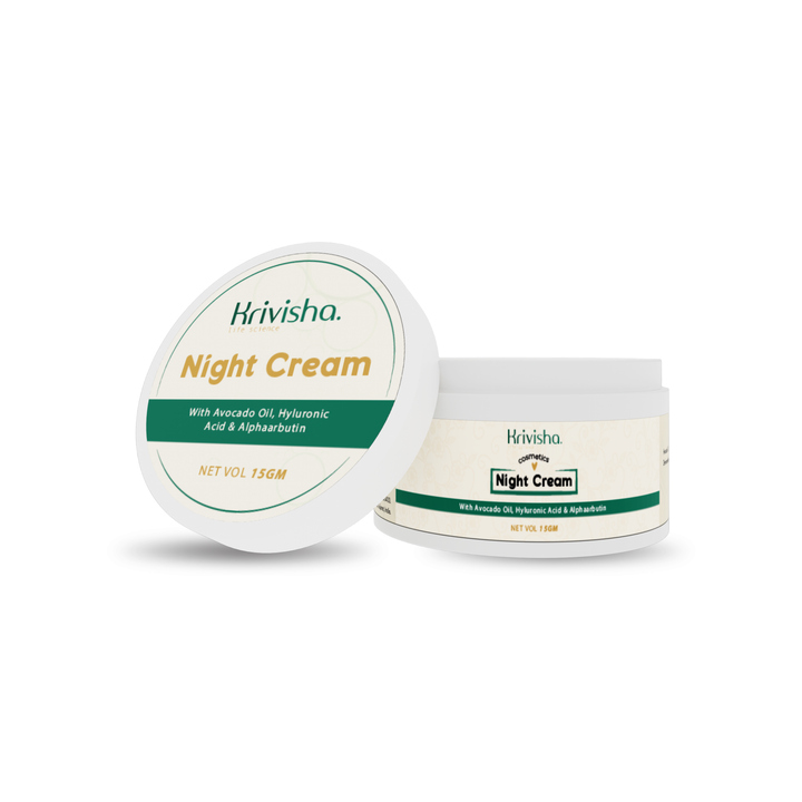 Night Cream With Avocado Oil, Hyluronic Acid ,Alphaarbutin For Prevent   Pigmentatoin /Reduce Dark Spot
