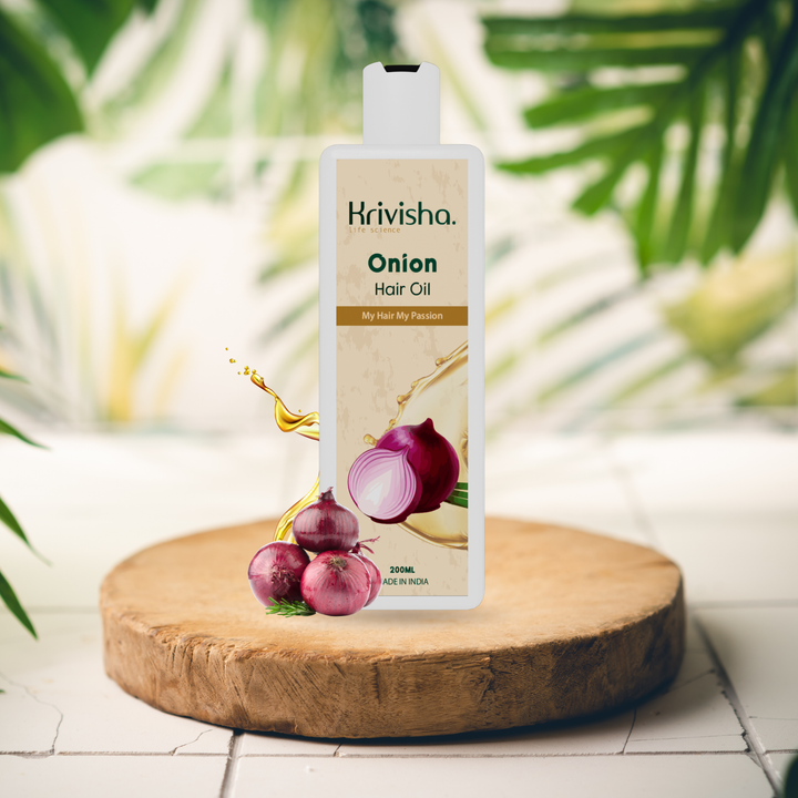 Onion Hair Oil With Onion Seed Oil  & Jojoba For Hair Growth /Hair Fall Control  With Redensly