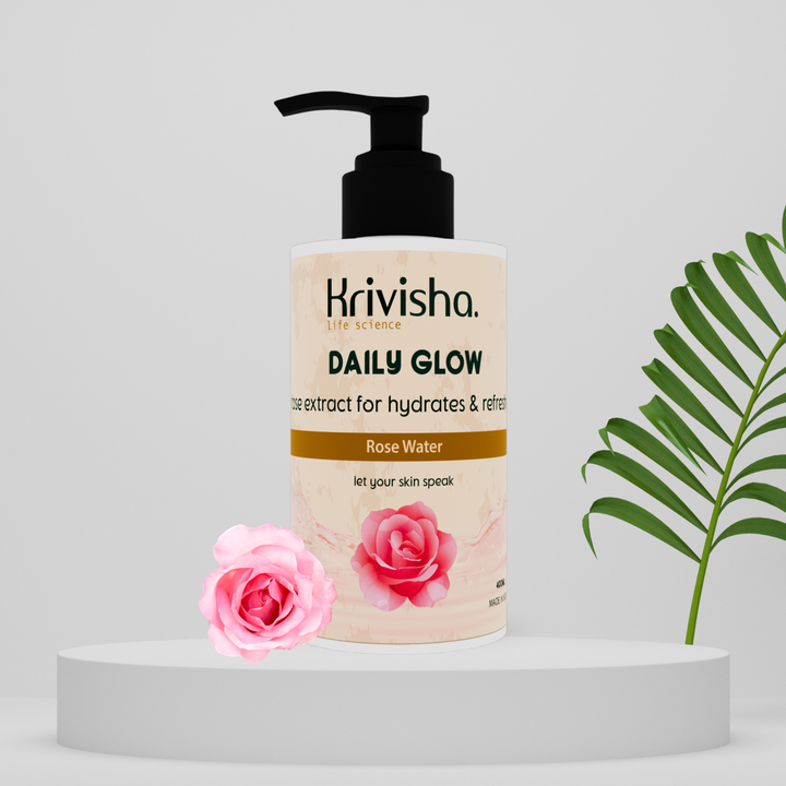 Rosewater  With Rose Extract For  Hydrates & Refreshes