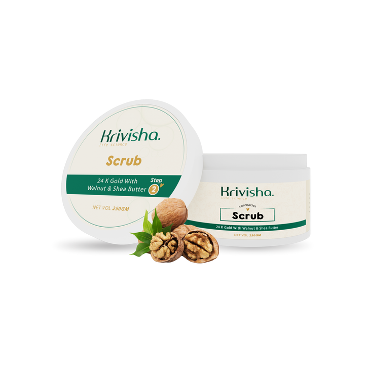 Scrub Rediance Boost With Walnut & Shea Butter For Unclogs Skin Pores