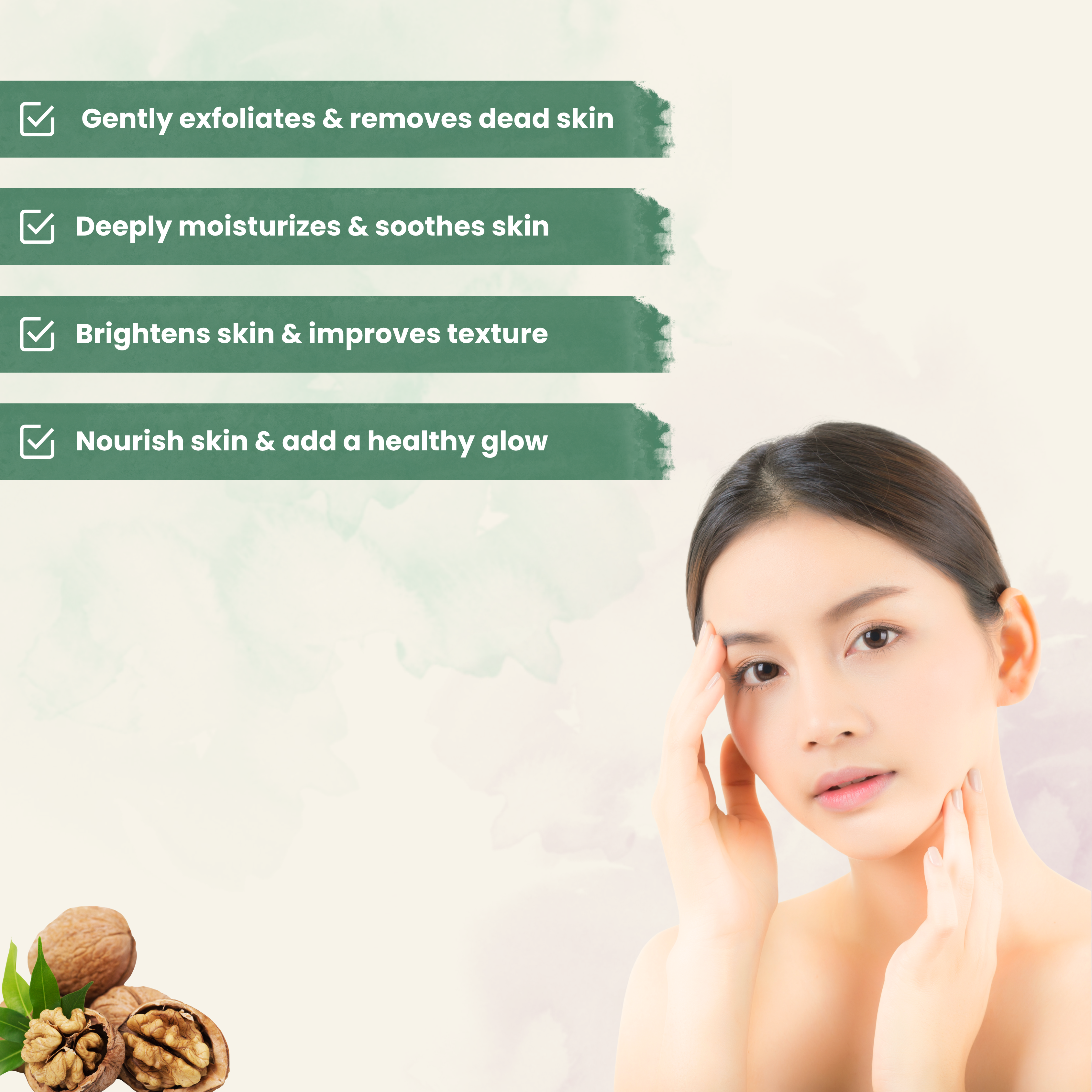 Scrub Rediance Boost With Walnut & Shea Butter For Unclogs Skin Pores