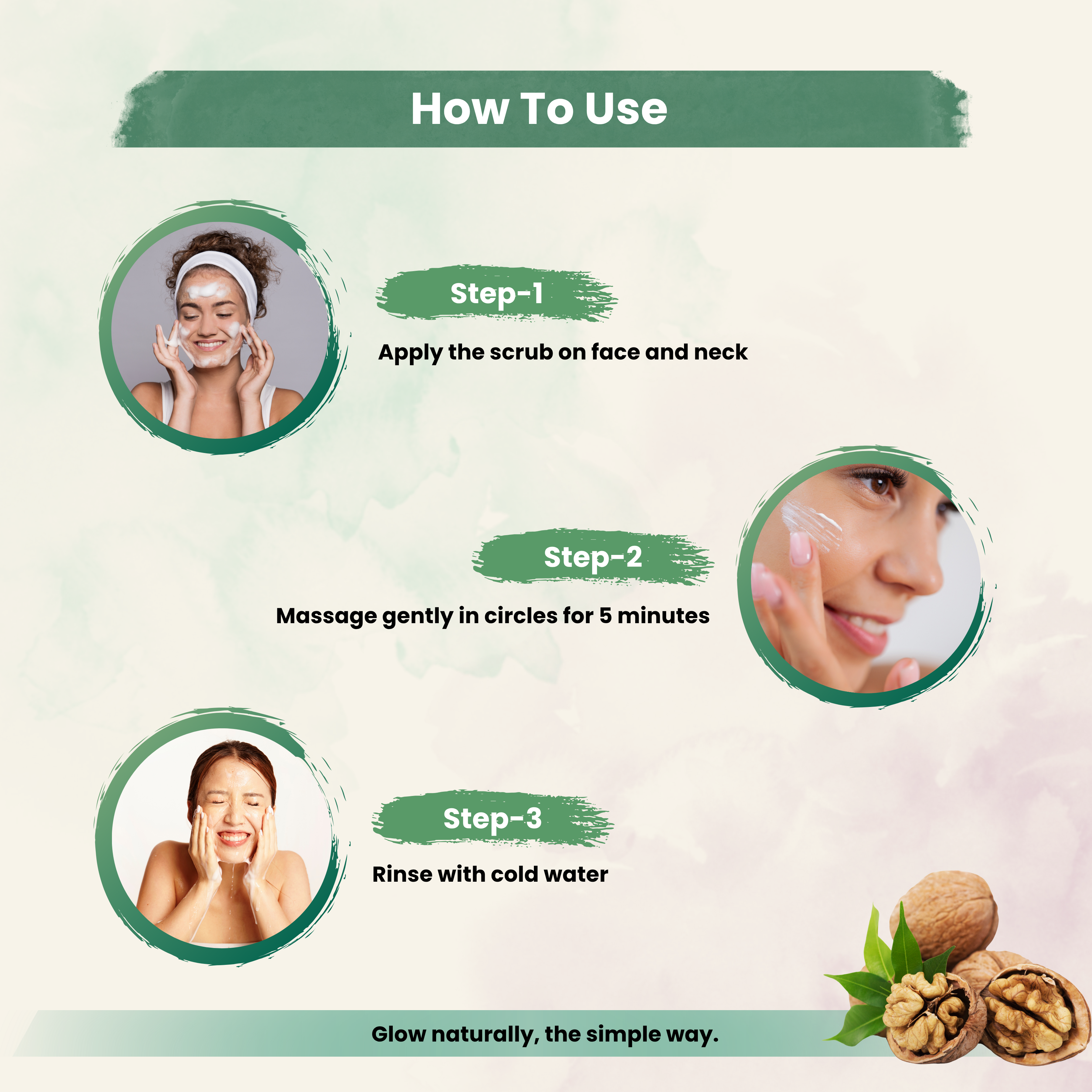 Scrub Rediance Boost With Walnut & Shea Butter For Unclogs Skin Pores