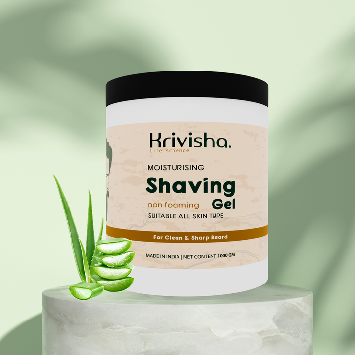 Shaving Gel With Glycerine & Aloevera  For Clean And Shaep Beard