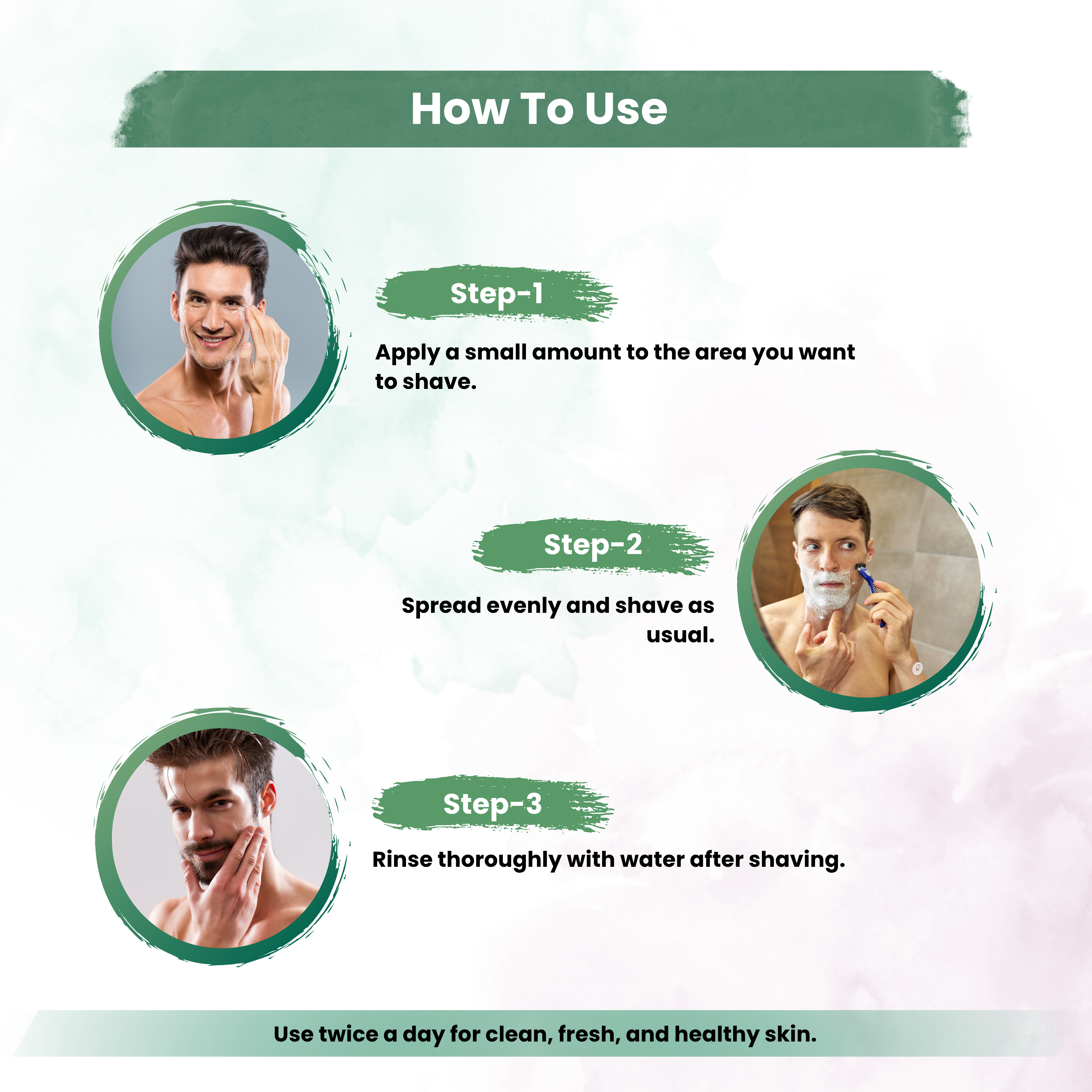 Shaving Gel With Glycerine & Aloevera  For Clean And Shaep Beard