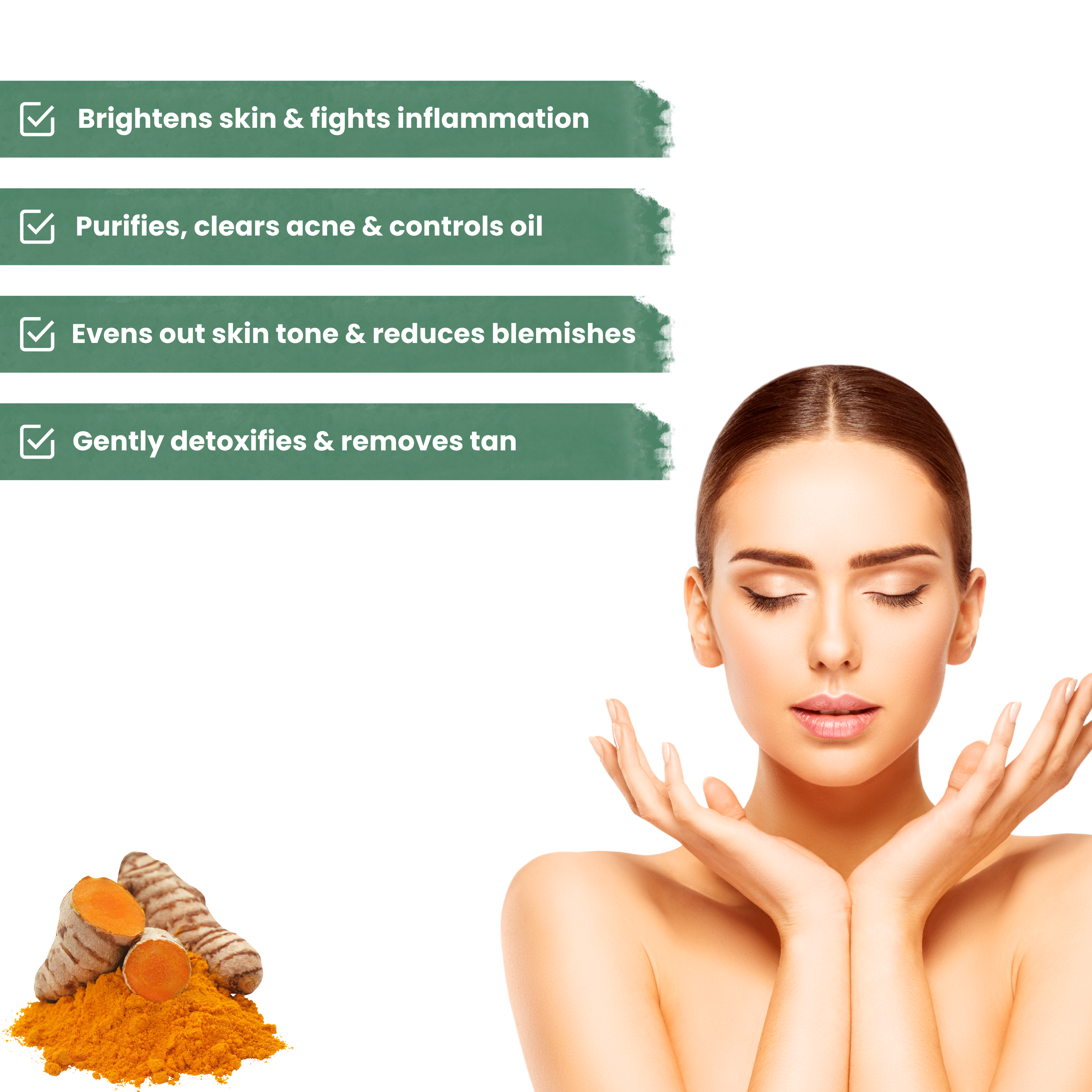 Ubatan Rediance Boost Facewash With  Neem,Tulsi, Turmeric For Ten Removing