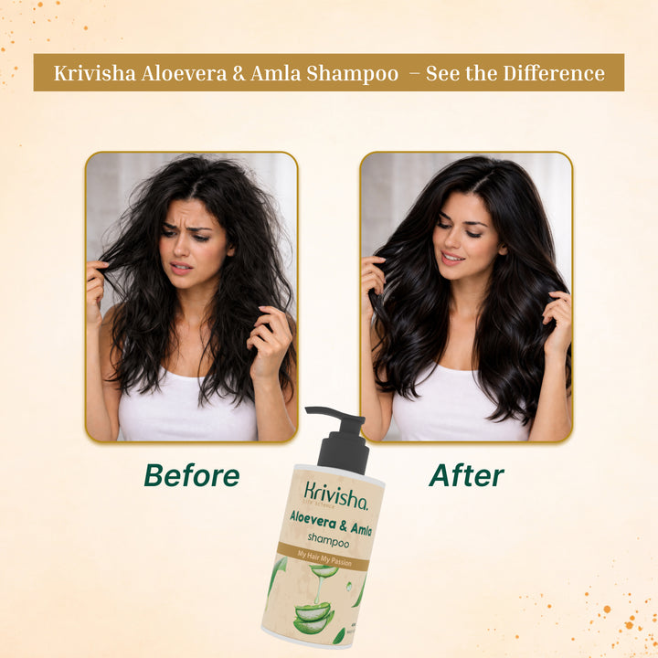 Aloevera Herbal Cleanser Shampoo With  Aloevera &Glycerine ,Polyquaternium -7 For Pure & Healthy Hair Care