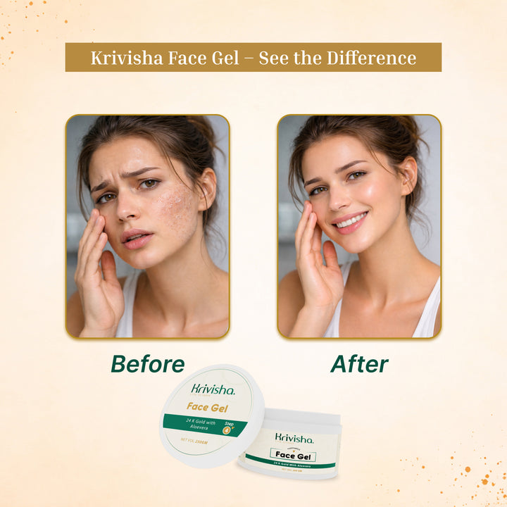 Face Gel  Get Glowing Skin With Aloevera For Soothes & Hydrates Skin